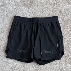 ASRV Tetra Lite 5” Liner Gym Short Black